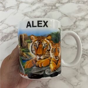 Alex Zoo animal mug